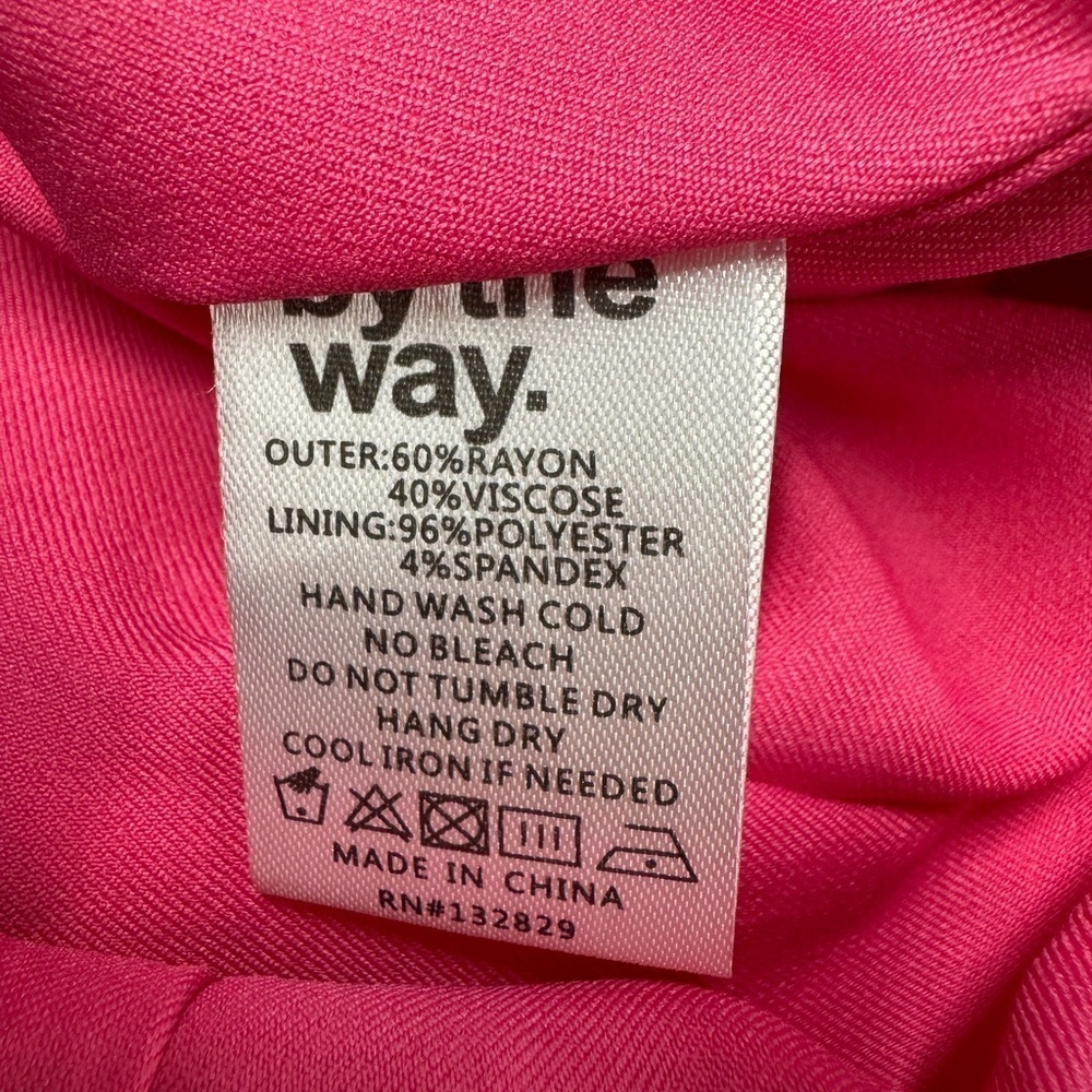 BY THE WAY. Ezra Keyhole Romper Pink S - Picture 11 of 11